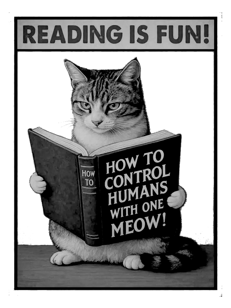 Reading is Fun for Kindle Paperwhite wallpaper featuring funny and bw and more