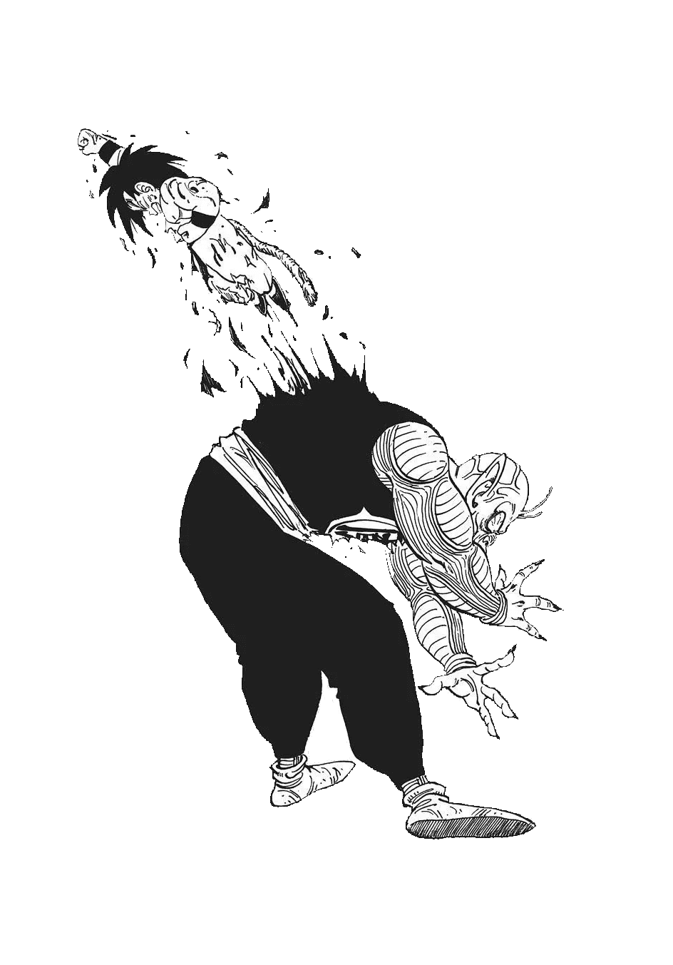 The Death of Daimaku for Kindle Paperwhite wallpaper featuring bw and anime and more