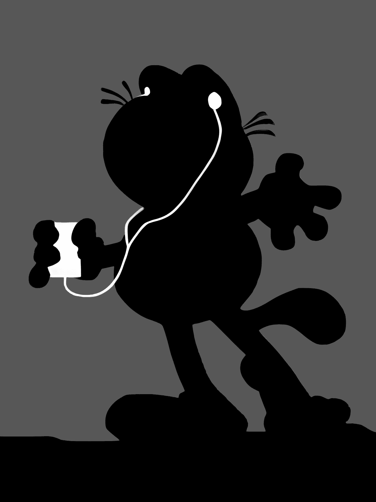 Garf ipod for Kindle Paperwhite wallpaper