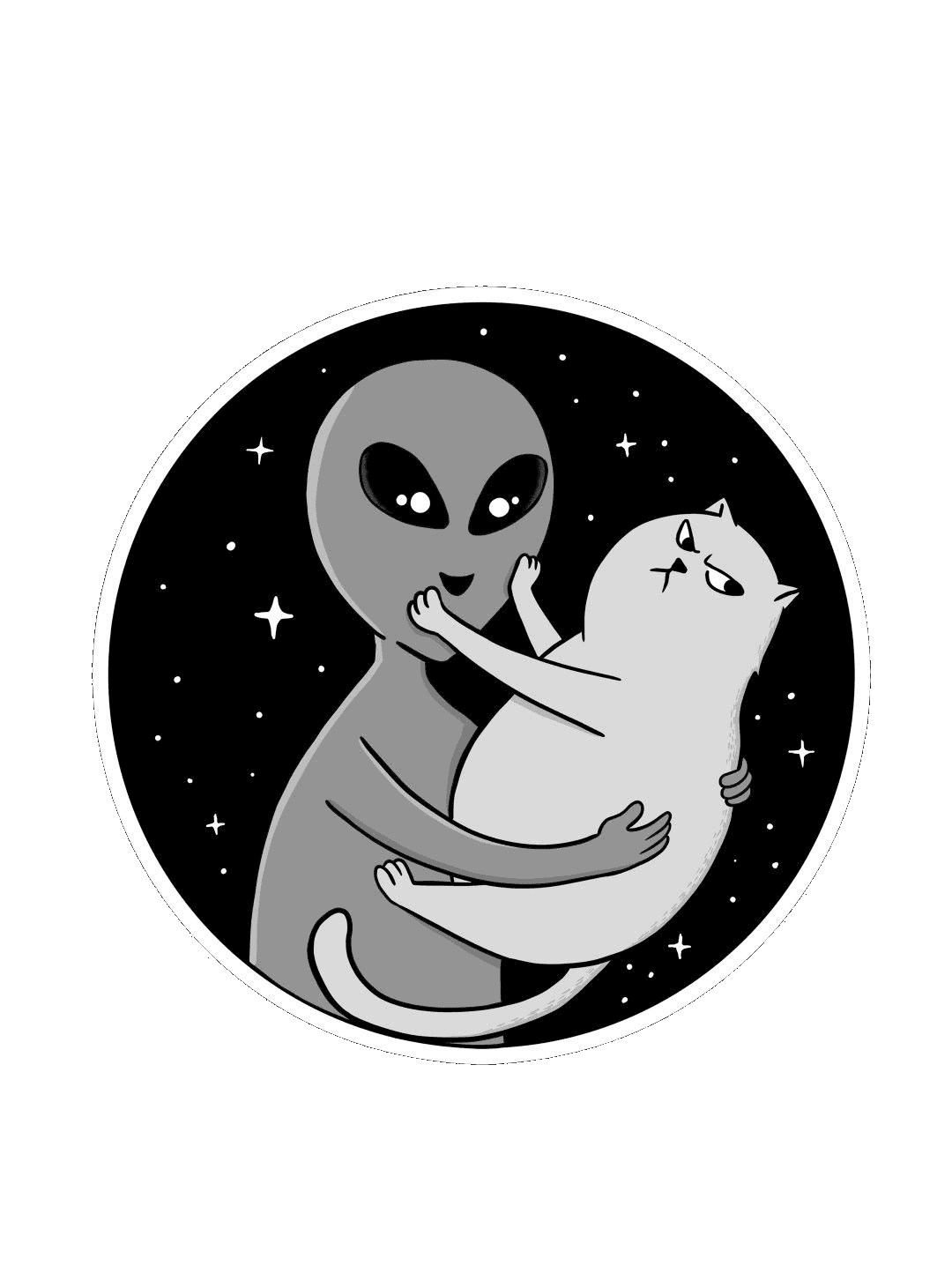 alien's cat for Kindle Paperwhite wallpaper featuring cute and cat