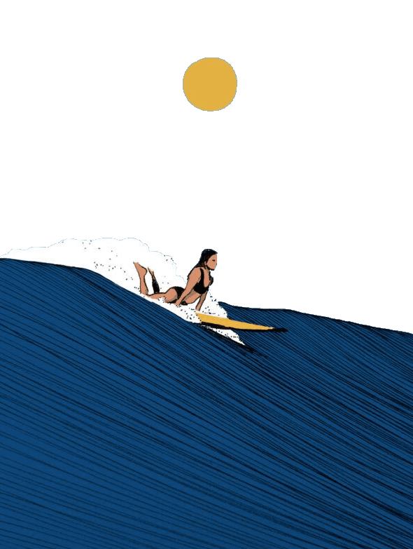 surf for Kindle Paperwhite wallpaper featuring png and color